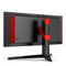 AOC Agon Pro AG344UXM - Gaming Monitor - WQHD IPS 170Hz 34 Inch - Zwart/Rood