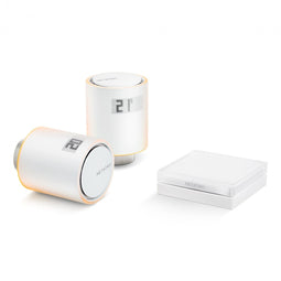 Netatmo - Slimme Radiatorkranen - Multi Room Starterpack - Wit (2 stuks)