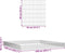 vidaXL - Dierenverblijf - 48 - panelen - 54x60 - cm - gegalvaniseerd - ijzer