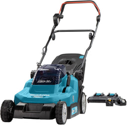 Makita DLM382PT2 - Accu grasmaaier - 38 cm maaibreedte - Geschikt voor gazons tot 560 m2