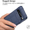 iMoshion Hoesje Geschikt voor Google Pixel 8 Pro Hoesje Siliconen - iMoshion Rugged Shield Backcover - Donkerblauw