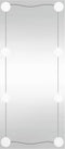 vidaXL - Wandspiegel - met - LED's - rechthoekig - 50x100 - cm - glas