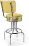 Bel Air Retro Barkruk BS-28-66-CB Geel