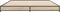 vidaXL - Bedframe - bewerkt - hout - metaal - sonoma - eikenkleurig - 140x200 - cm