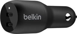 Belkin Dual USB-C Autolader - 36W - Snellader