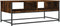 vidaXL - Salontafel - 100x51x40 - cm - bewerkt - hout - gerookt - eikenkleurig