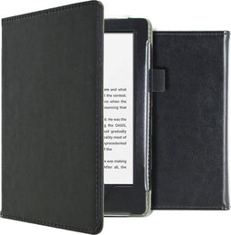 imoshion E-reader Hoesje - Geschikt voor Amazon Kindle 10 - Vegan Leather Bookcase - Zwart