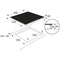 ETNA KI560ZT - Inductiekookplaat - 4 zones - Zwart
