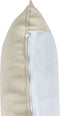 ELVENES - Hoekbank - Lichtbeige - Rechtszijdig - 206 cm - Polyester