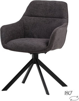 Eetkamerstoel Puro - Graphite | Le Chair