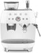 Smeg EGF03WHEU - Espressomachine met bonenmaler - 19 bar druk - Wit
