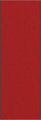 vidaXL - Deurmat - Wasbaar - Rood - 120x350 - cm