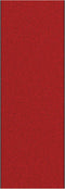 vidaXL - Deurmat - Wasbaar - Rood - 120x350 - cm