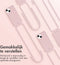iMoshion Hoesje Geschikt voor iPhone 14 Hoesje Met Koord - iMoshion Color Backcover met afneembaar koord - Roze