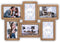 ZEP - Houten multi Fotolijst Ajaccio Bruin voor 6 foto's 10x15 (formaat 47x32,5 cm) - BC849