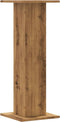 vidaXL - Plantenstandaards - 2 - st - 30x30x80 - cm - hout - artisanaal - eiken