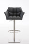 Barkruk Sarpsborg Kunstleer met 4-poots frame W, Wit