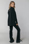 Colourful Rebel Riley - Flare Broek - Hoge Taille - Zwart (M)