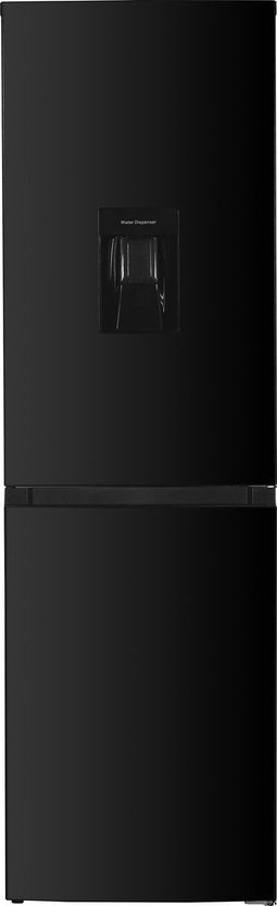 Exquisit KGC245-80-NF-W-040DB - Koel-vriescombinatie - Waterdispenser - 245 Liter - No-Frost - Zwart - 5 Jaar Garantie
