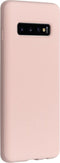 Accezz Samsung Galaxy S10 - Liquid Silicone Backcover - Schokabsorberend - Roze