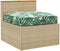 vidaXL - Ligbedkussen - Bladeren - 80x80x12 - cm - Oxford - Stof