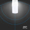 V-TAC VT-237 - LED-lamp - E27-fitting - 7,5 W - 660 lumen - 3000 K - Wit
