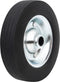 vidaXL - Wiel - voor - stuurwiel - Ø20x5 - cm - massief - rubber - en - staal