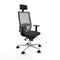 Bureaustoel met hoofdsteun Piqueras y Crespo 1D086N1 Zwart