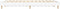 vidaXL - Bedframe - bewerkt - hout - wit - 120x190 - cm