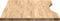 vidaXL - Bureaublad - rechthoekig - 80x50x2,5 - cm - onbehandeld - eikenhout
