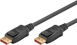 Goobay 74759 - DisplayPort Kabel - 1 m 240 Hz 80 Gbit/s - Zwart