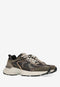 Mexx Norah Komo - Sneakers - Suède en mesh - Groen - Maat 40