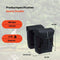 New Looxs ® Sports Double - Dubbele Fietstas - 40 Liter - Waterdicht - Zwart