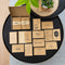 Partizzle® 36x Duurzame Verjaardagskaarten - Kraft - 12 Ontwerpen 10x15 cm (36 stuks)