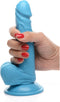 POP - Dildo with Balls - 6.5 / 16.5 cm