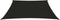 vidaXL - Zonnezeil - 160 - g/m² - 3/4x3 - m - HDPE - zwart