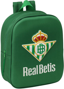 Schoolrugzak Real Betis Balompié Groen 22 x 27 x 10 cm 3D