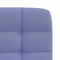 vidaXL - Eetkamerstoelen - 2 - st - stof - jeansblauw