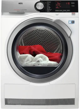 AEG T9DE87CS - Warmtepompdroger 8kg - A+++ Energiezuinig - Wit
