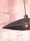 GOOD&MOJO Hanglamp Iguazu - Jute Zwart - Ø40x12cm - - Hanglampen Eetkamer, Slaapkamer, Woonkamer