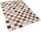 SOLMAZ - Laagpolig vloerkleed - Bruin - 140 x 200 cm - Koeienhuid leer