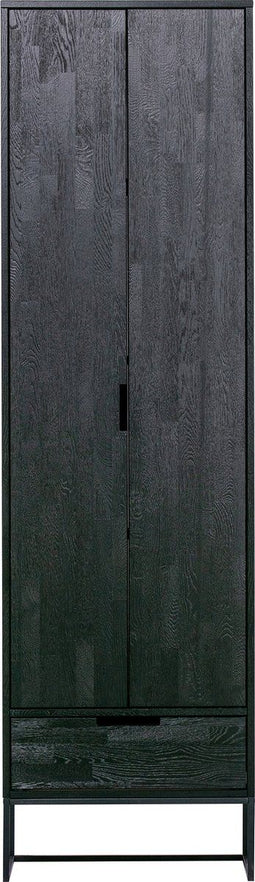 WOOOD Silas Hoge Kast - Essen - Blacknight - 210x60x36