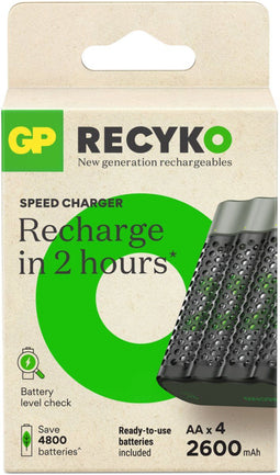 GP ReCyko+ M452 - NiMH Lader 2600 mAh - Zwart