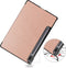 imoshion Samsung Galaxy Tab S7 / S8 - Trifold Bookcase - Auto-wake functie - Rosé Goud