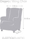 Hoes voor een oorfauteuil Eysa ULISES Beige 80 x 100 x 90 cm