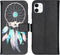 iMoshion Hoesje Geschikt voor iPhone 11 Hoesje Met Pasjeshouder - iMoshion Design Softcase Bookcase - Zwart / Meerkleurig / Dreamcatcher