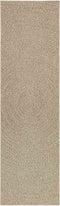 vidaXL - Vloerkleed - ZIZUR - beige - binnen - en - buiten - 80x250 - cm - jute - look
