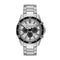 Armani Exchange Heren Horloge - Chronograaf 44 mm - Waterbestendig tot 100 m - Zilverkleurig