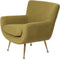Light & Living Fauteuil Vinstra - Bouclé - Groen