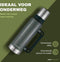 MM Brands RVS Thermosfles / Drinkfles – BPA Vrij – 1L - Waterfles met draaidop - Thermosbeker – Drinkfles – Dubbele isolatie - Thermoskan - Donker Groen